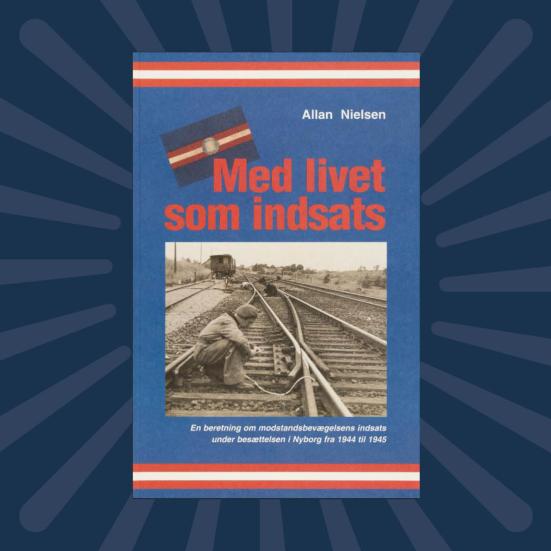 Bogforsiden til "Med livet som indsats"