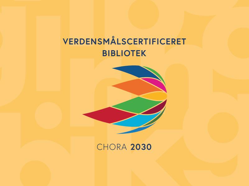 Verdensmålscertificeret Bibliotek Chora 2023